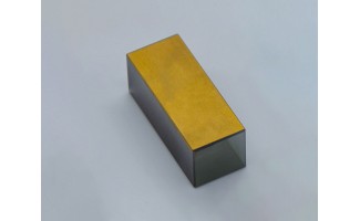 LiNbO3 Z-Cut, 9x9x25mm, Rectangular, Au electroded for EO applications